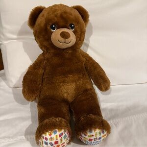 Build-A-Bear Brown Plush Birthday Bear w/ Voicebox
